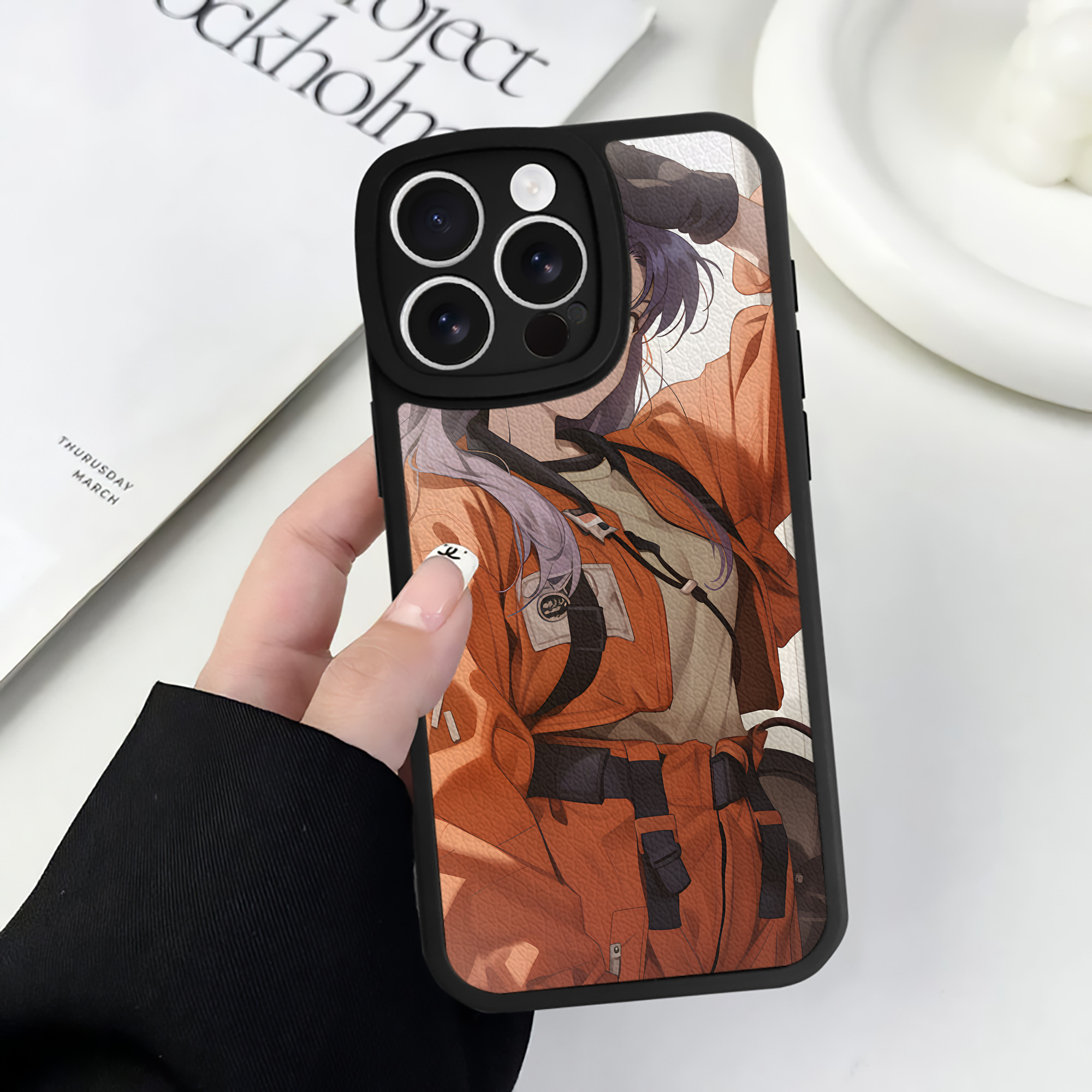 （画像用） EVA 新世紀エヴァンゲリオン 【iPhone 16シリーズ対応】シリコンスマホケース（レザー調） 材質：シリコン